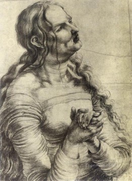 renaissance Painting - Weeping Woman Renaissance Matthias Grunewald